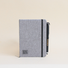 Linen Journal + Pen, Gray