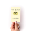 Ways to Say No