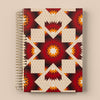 Star Quilt Notebook -Red